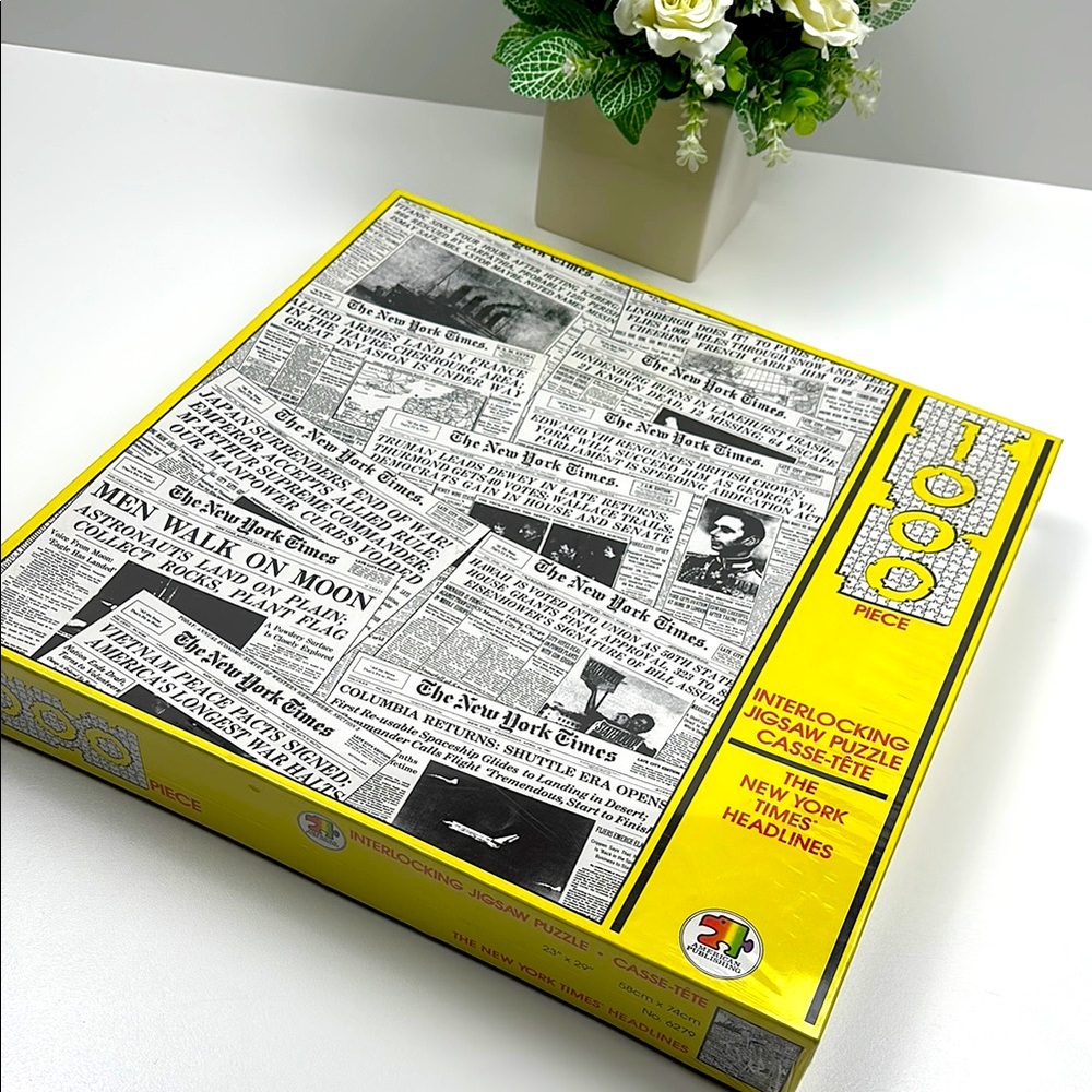 The New York Times Headlines Jigsaw Puzzle